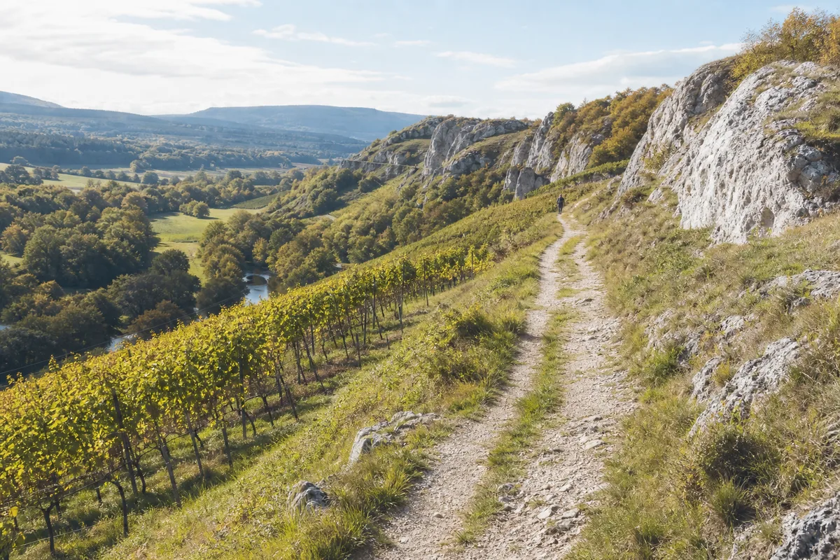 Wanderungen in Rheinhessen und den westlichen Mittelgebirgen, Etappe für Etappe beschrieben