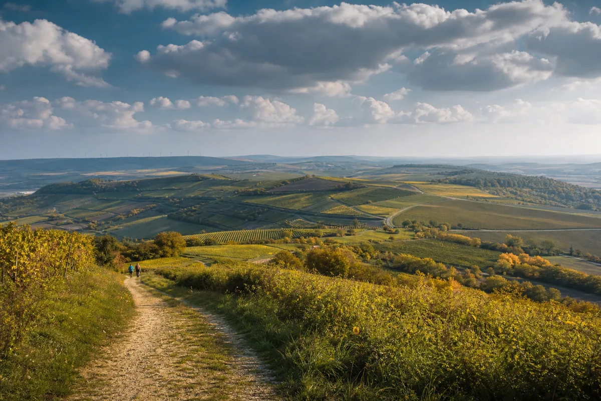 Rheinhessisches Hügelland: Landschaft, Wege und die passenden Jahreszeiten